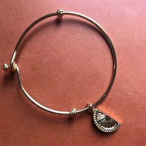 Lily Pulitzer gold tone lemon slice bracelet